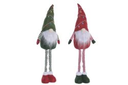 Elfo Navideño LED de Poliéster 68 cm, 2 Diseños