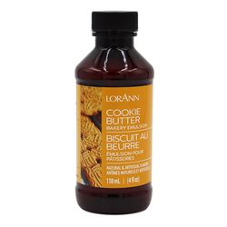 Emulsión aroma galletas de mantequilla 118 ml lorann