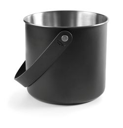 Enfriabotellas Cubo Hielo Moon D 20 Cms Negro Lacor