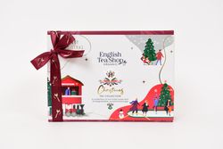 English Tea Shop Coleccion Piramides Set Regalo Infusiones y Te especial Navidad Blanca Bio