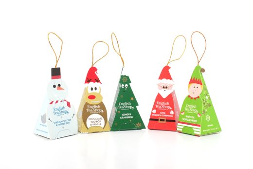 English Tea Shop Set Regalo Infusiones y Te especial Muñecos De Navidad Bio