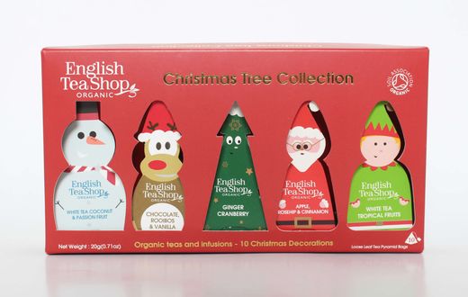 English Tea Shop Set Regalo Infusiones y Te especial Muñecos De Navidad Bio