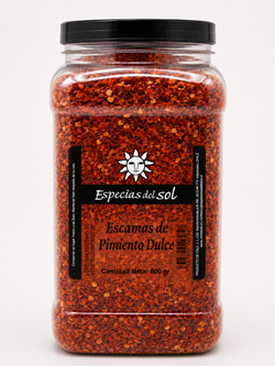 Escamas de pimiento dulce Especias del Sol 600 grs