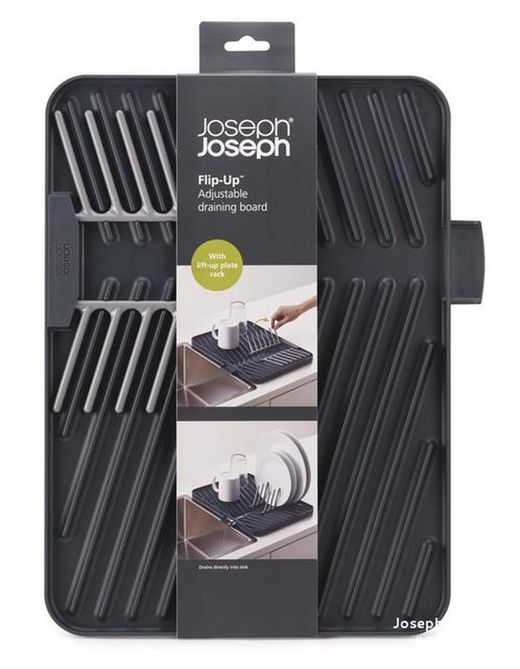 Joseph Joseph Gris Égouttoir à vaisselle rabattable