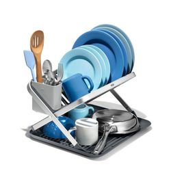 Escurreplatos plegable aluminio oxo
