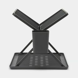 Escurreplatos plegable Gris Oscuro Brabantia