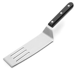 Espátula de cozinha serrilhada de aço inoxidável Lacor