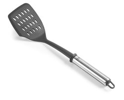 Espatula Perforada Cocina Due Inox Nylon Lacor