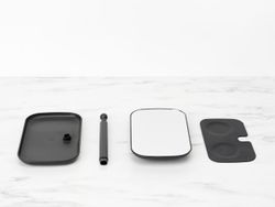 Espejos para encimera con bandeja Gris Oscuro Brabantia