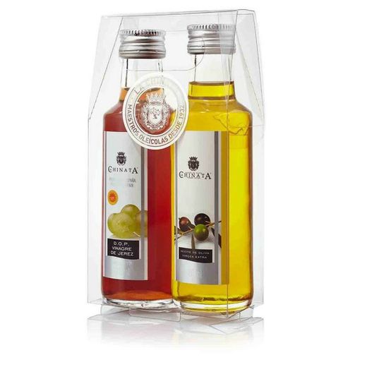 Estuche aceite y vinagre 100ml la chinata