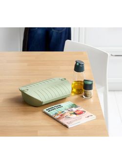 Estuche de Vapor con Bandeja 4 Personas con Libro de Recetas ES Lékué