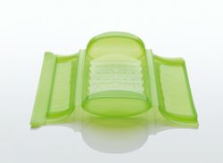 Estuche vapor lekue con bandeja 1-2 pers verde