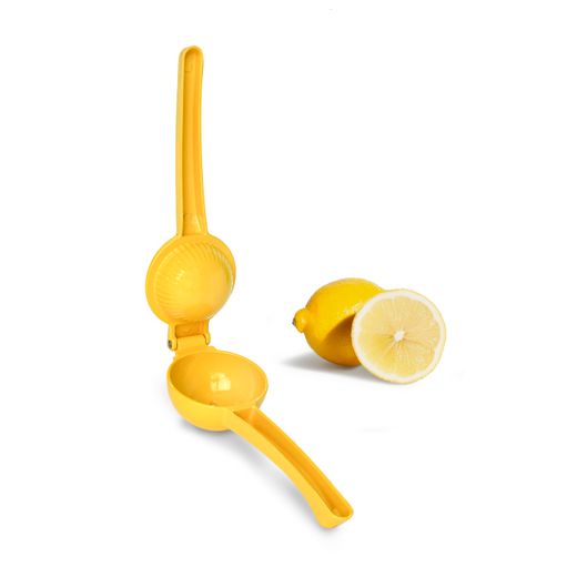 Exprimidor de cítricos aluminio amarillo 7,5 cm Iris
