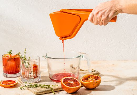 Exprimidor de Naranjas Fluicer 11" Naranja Dreamfarm
