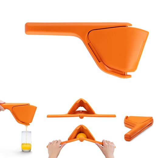 Exprimidor de Naranjas Fluicer 11" Naranja Dreamfarm