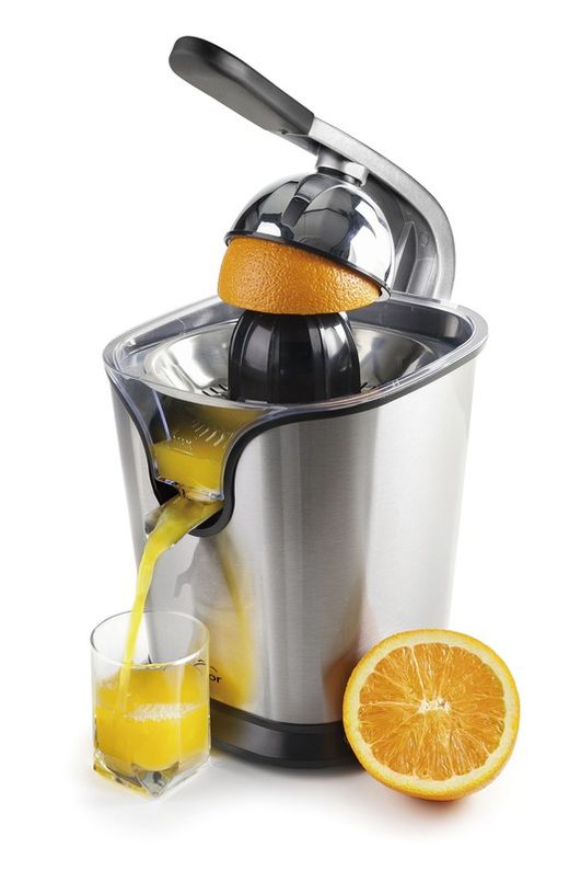 Espremedor de suco elétrico Lacor INOX 120W com braço