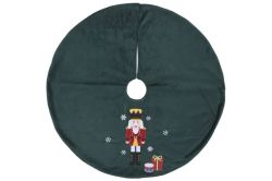 Faldón Árbol de Navidad de Poliéster 90 x 2 x 90 Cascanueces 2 Diseños