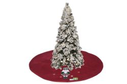 Faldón Árbol de Navidad de Poliéster 90 x 2 x 90 Cascanueces 2 Diseños