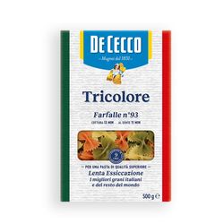 Farfalle tricolori nº93 500g por cecco