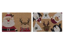 Special Christmas Coir Fiber Doormat Santa Claus 3