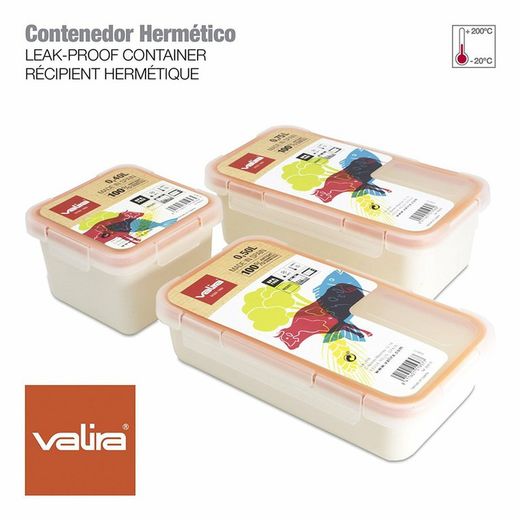 Red Lunch Box Container 0,75 Nomad Valira