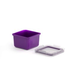 Fiambrera Contenedor hermético 0,4 litros morado Nomad Valira