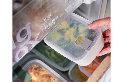 Lunch Box Hermetic Container 700 ml Easyclip Mepal Glass