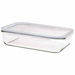 Fiambrera cristal redondo 3600ml (apto horno)