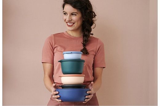 Hermetic Lunch Box 500 ml Μαύρο Nordico Cirqula Mepal