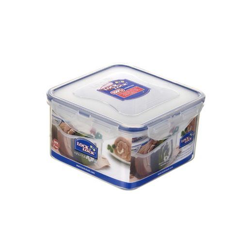 Fyrkantig Lufttät Lunchlåda 1,2 l Lås & Låsa