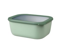 Fiambrera Rectangular Hermética 3000 ml Nordic Sage Cirqula Mepal