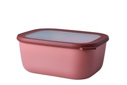 Fiambrera Rectangular Hermética 3000 ml Vivid Mauve Cirqula Mepal