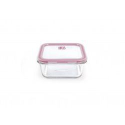 Fiambrera vidrio 330ml rect (apta para horno) iris