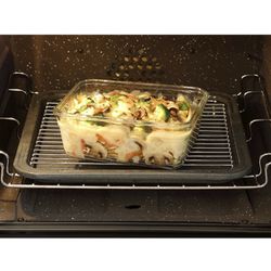 Hermetic Glass Lunch Box Ορθογώνιος Φούρνος 2,2 l Glasslock