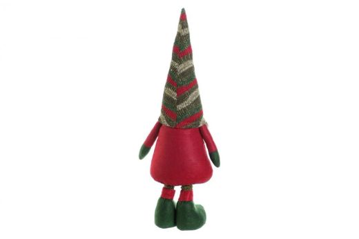 Figura 20 x 10 x 55 80 Gnomo Multicolor de Navidad
