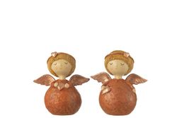 Figurine Ange Noël Cœur Cuivre Moyen Jolipa