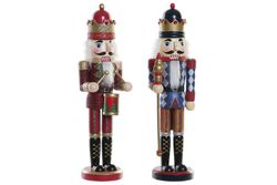 Wooden Christmas nutcracker figure 38 cm