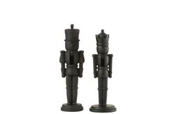 Black Large Christmas Nutcracker Figure
