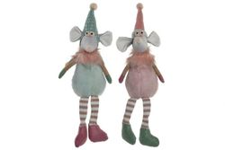 Christmas Mouse Figure Chic