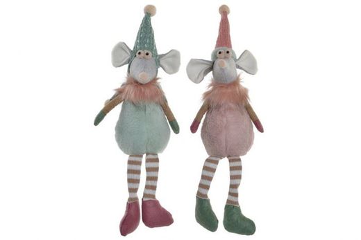 Christmas Mouse Figure Chic