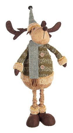 Christmas reindeer mountain figure