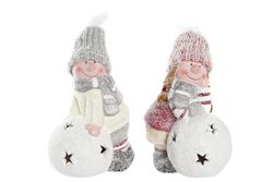 Christmas Figure with LED 14x9x22