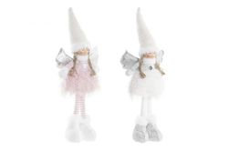 Figur Jule Hønse Pink Hvid Mellem