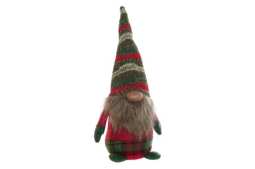 Christmas Plush Gnome Figure 15x10x35