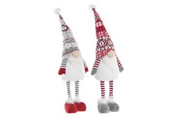 Large Plush Christmas Gnome Figure with LED Light