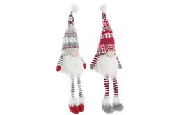 Medium Plush Christmas Gnome Figure with LED Light