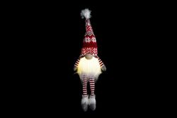 Medium Plush Christmas Gnome Figure with LED Light