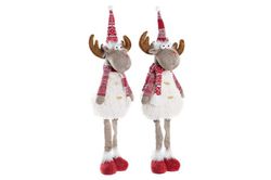 Christmas Plush Reindeer LED Figure 20x14x65