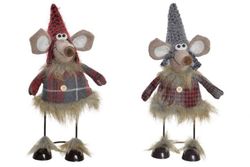 Christmas Mouse Figure