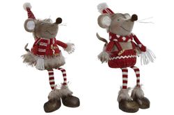 Christmas Mouse Figure Ideal Gift